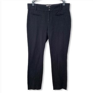 Anthropologie The Essential Slim Black Pants